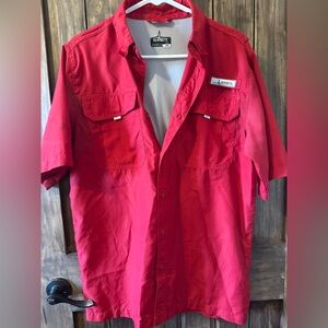Habit Performance Shirt Mens size: Small Red